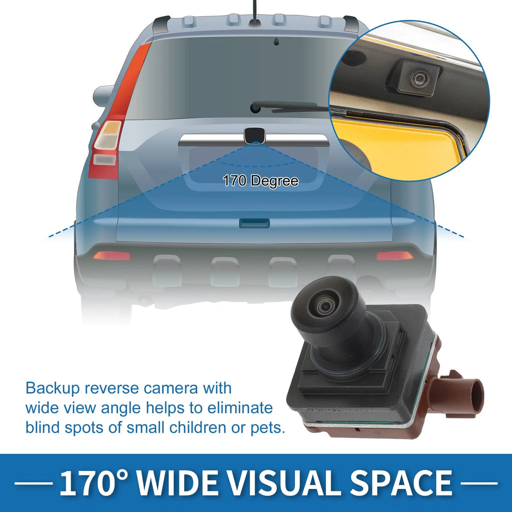 Rear View Park Assist Backup Camera PJ7Z-19G490-B for Ford F-150 (2021–2023)