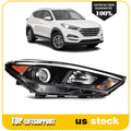 Right Side Headlight with Bulbs for Hyundai Tucson (2016–2018)