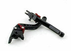 Short Brake Clutch Levers for Suzuki GSXR1000 (2007–2008) T9 Black