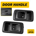 Set of 2 Door Handle Interior L+R for Toyota Paseo (1992–1999) Black