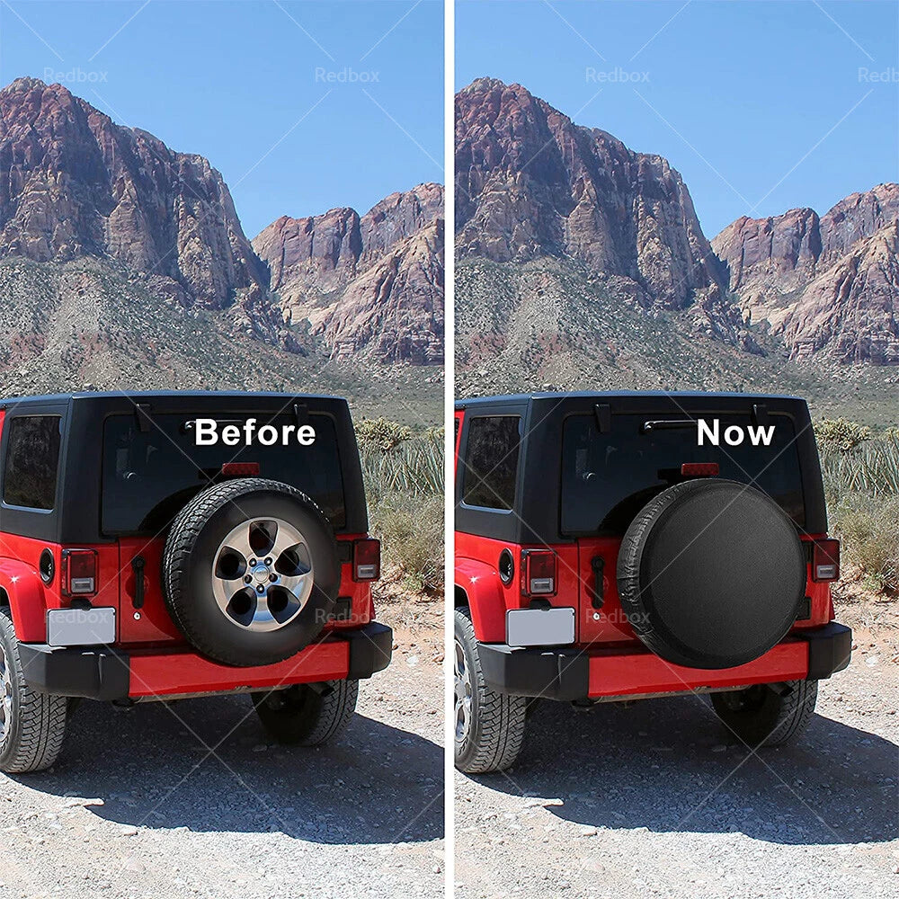 17 Inch Spare Wheel Cover for 4x4 SUV (80-83cm, 32")