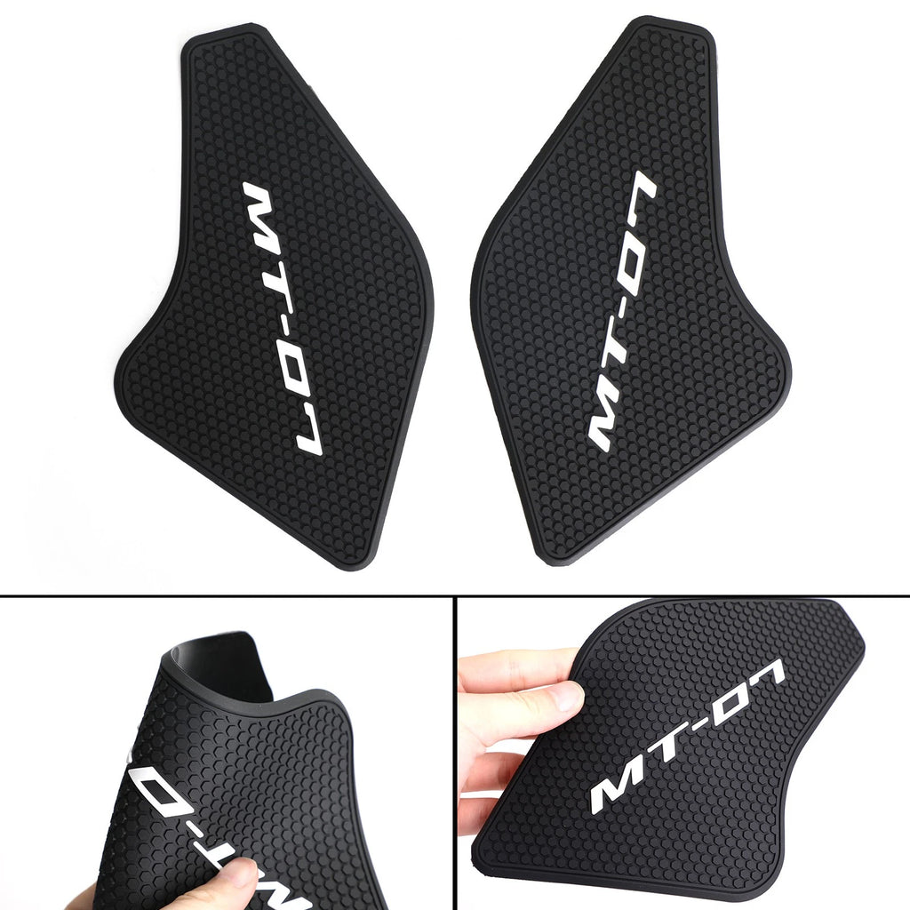 Tank Pads Traction Grips Protector for Yamaha MT-07 MT-08 (2021–2022)