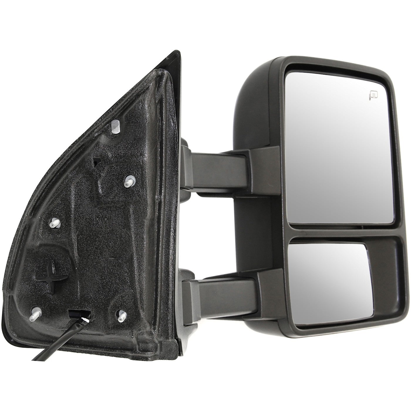 Tow Mirror for Ford F-250 Super Duty (2008) Passenger Side Power Heated Signal