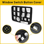 Armrest Switch Button Trim Cover for Mercedes C-Class E-GLK (2008–2015)