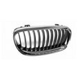 Replacement Black Chrome Plastic Passenger Side Grille (See compatibility Chart)
