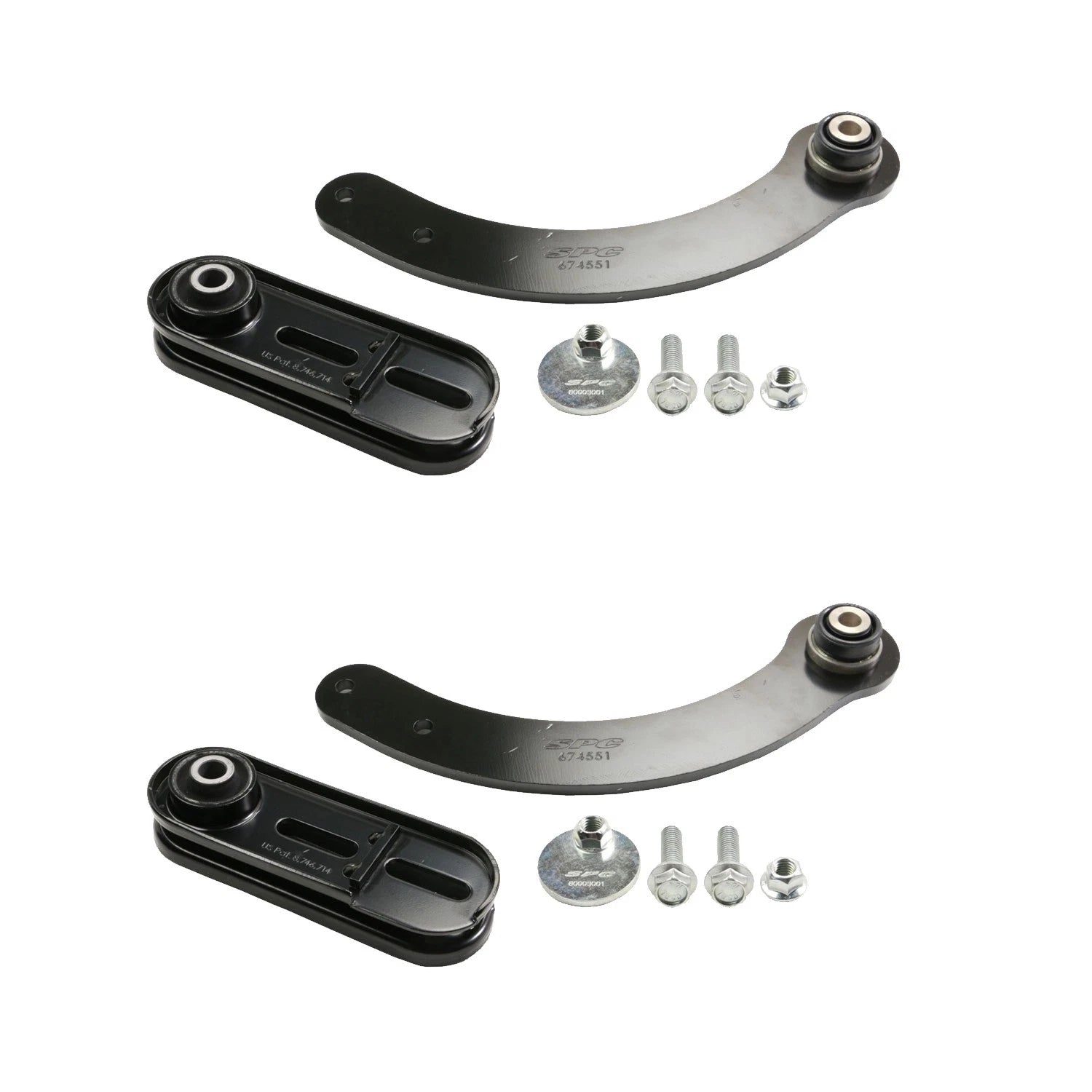 2X Rear Upper Suspension Control Arm Bushing Kit for Compass Outlander (2007–2023)