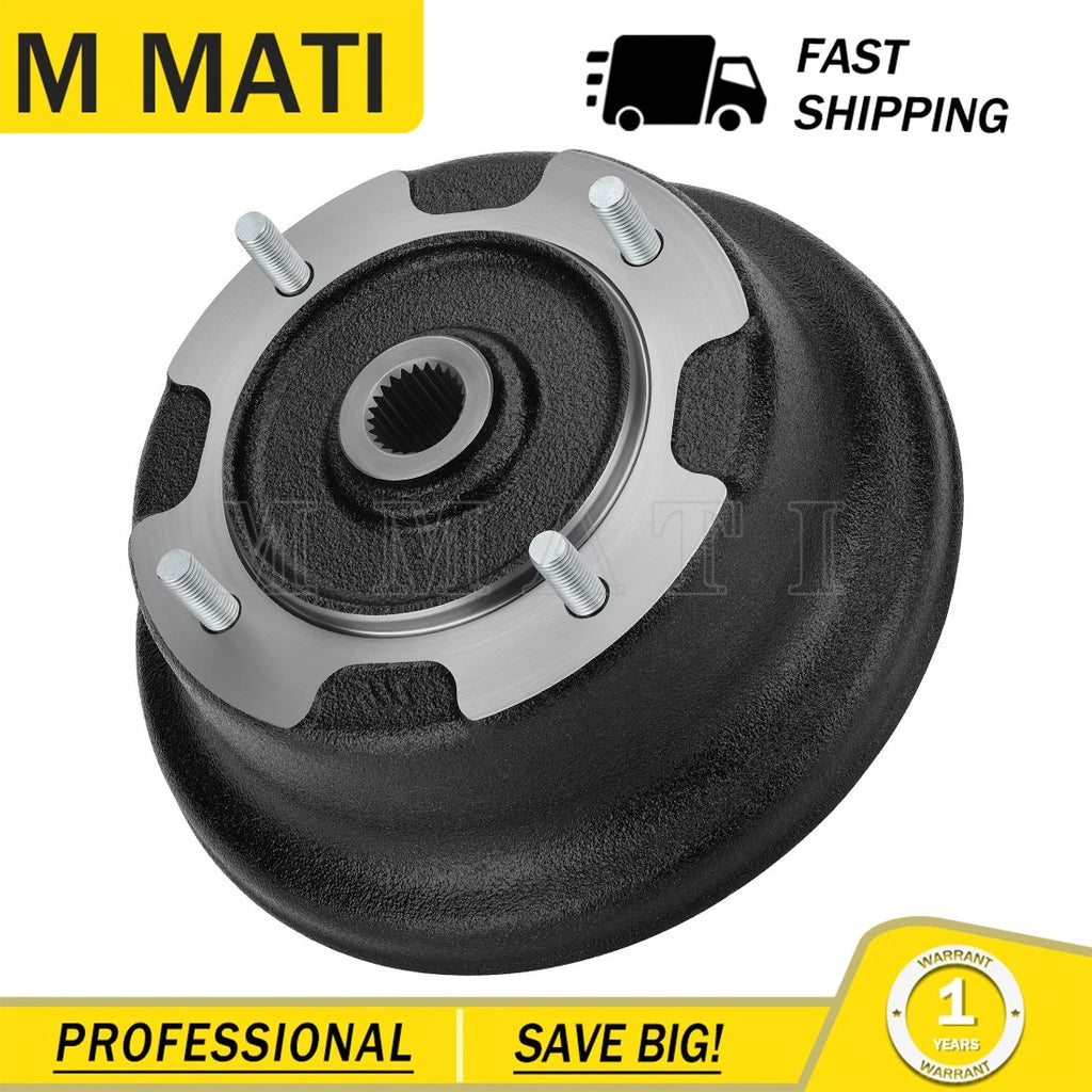 Front Brake Drum & Stud for Kawasaki Mule 600 KAF400 KAF400B (2005–2016)