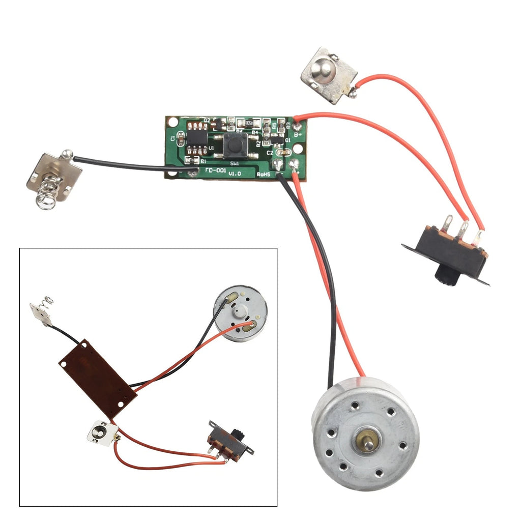 Regulating Switch Assembly for Toys (DC 3V-5V)