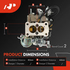 Carburetor 2-Barrel for Toyota Corolla Tercel Corsa Starlet (1985–1999)