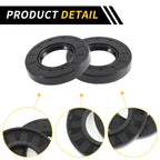 Set of 5 Oil Seal Ring for Rotary Shaft 40x75x12mm NBR Rubber