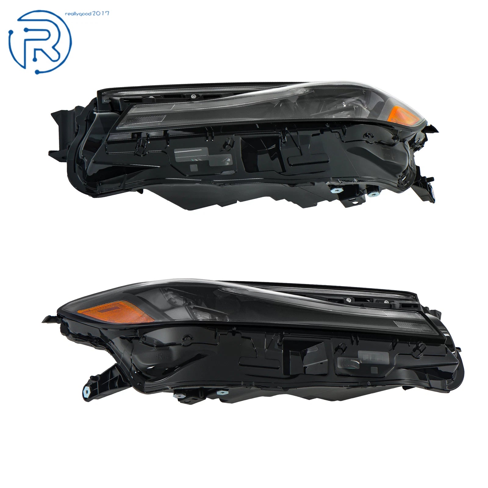 LED Headlights for Toyota Camry XSE XLE (2025) Left & Right Side Black