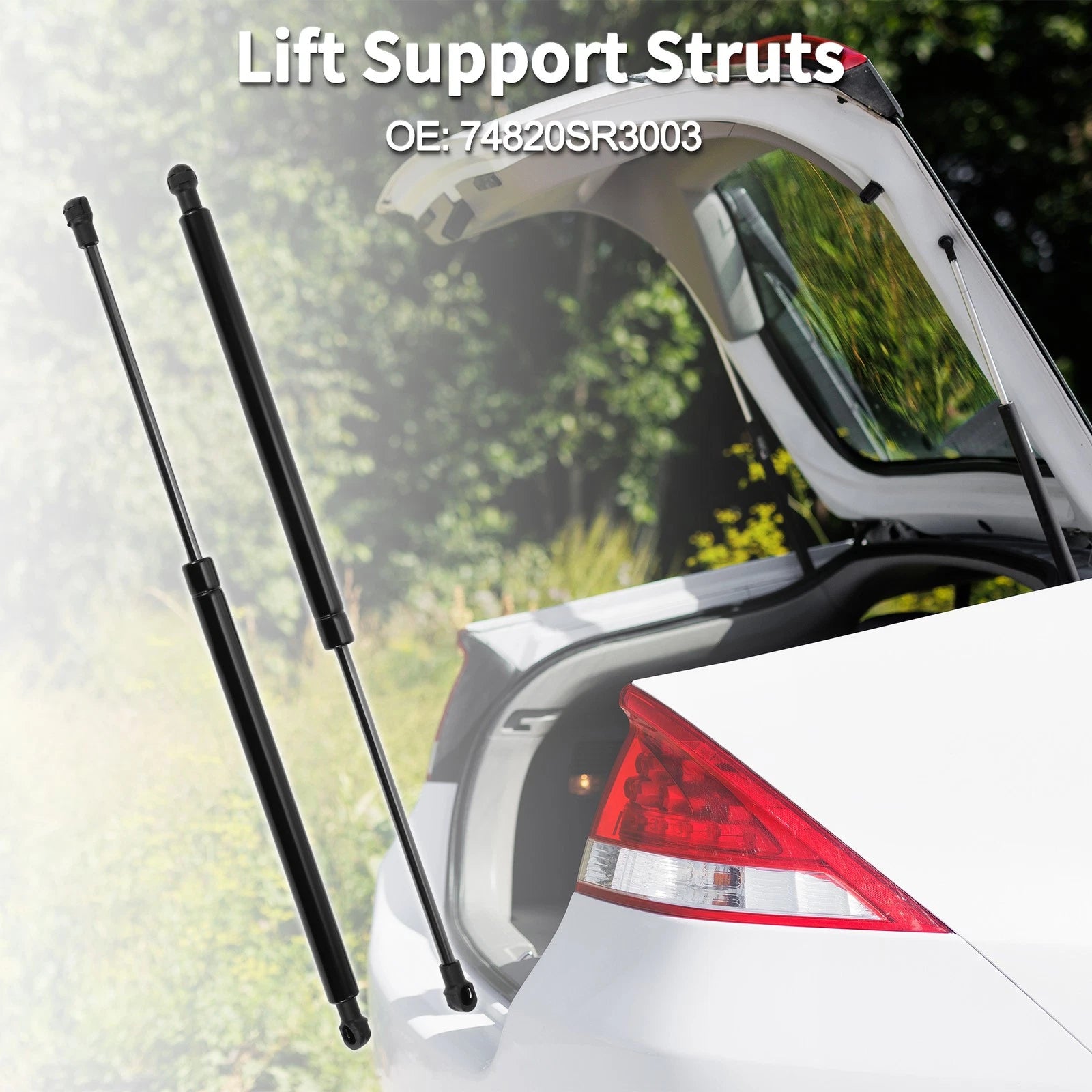 Rear Hatch Lift Supports Struts No. 74820SR3003 for Honda Civic Hatchback (2016–2021)