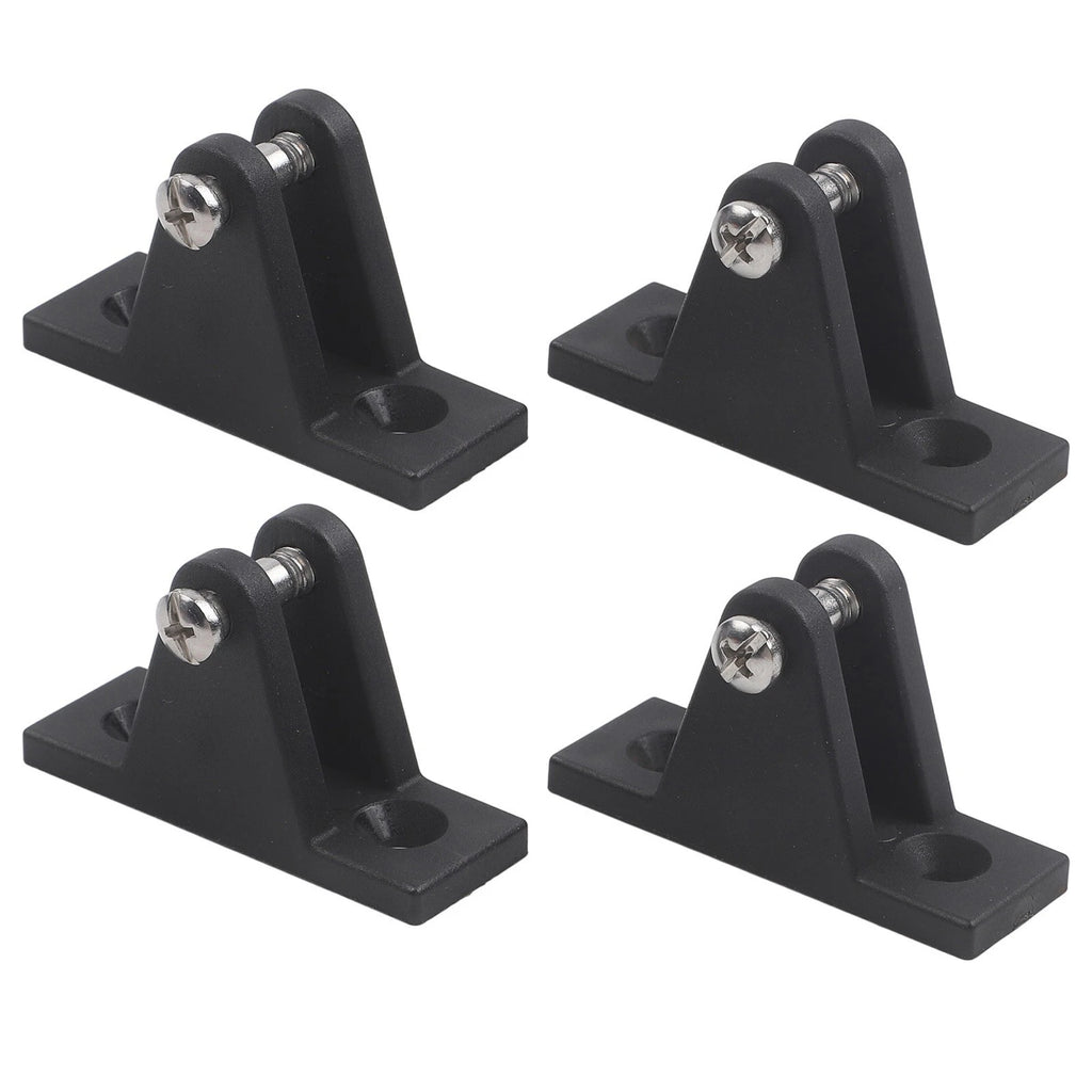 Set of 4 Nylon Plastic Hinges for Yacht Deck Covers & Bimini Tops