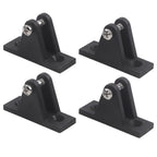 Set of 4 Nylon Plastic Hinges for Yacht Deck Covers & Bimini Tops