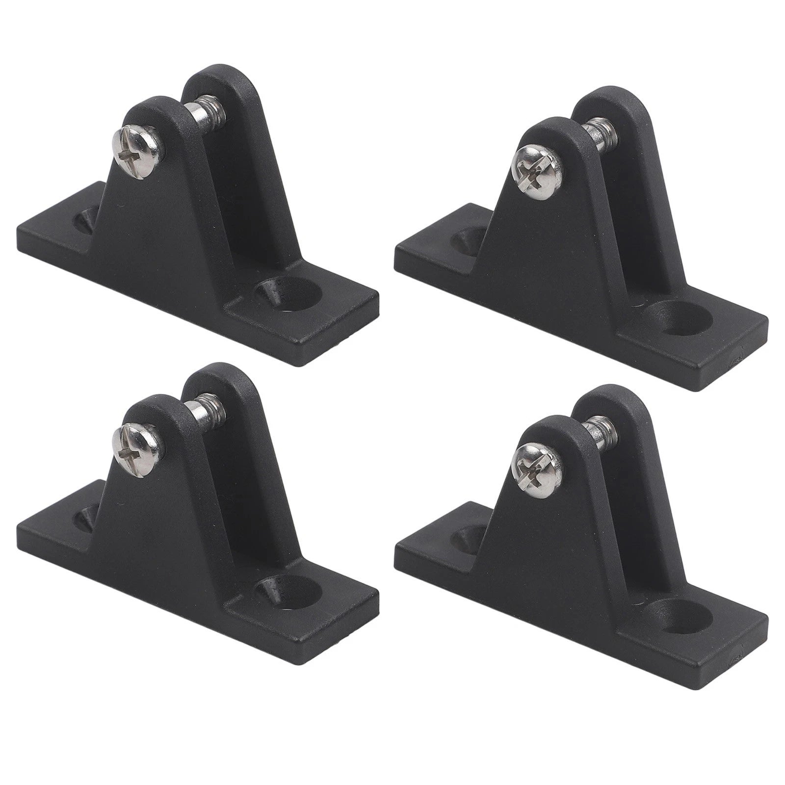 Set of 4 Nylon Plastic Hinges for Yacht Deck Covers & Bimini Tops