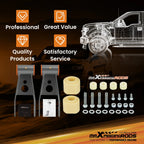 3'' Front + 2'' Rear Leveling Lift Kit for Jeep Cherokee XJ (1984–2001)
