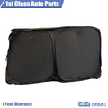 Windshield Sun Shade for Universal Fit (57"x35")