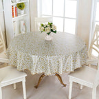 Round Table Cloth for 6 Seaters/4 Seaters (PVC)