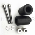 Frame Slider for Honda CBR929RR CBR929 CBR954 954RR (2000–2003) Black