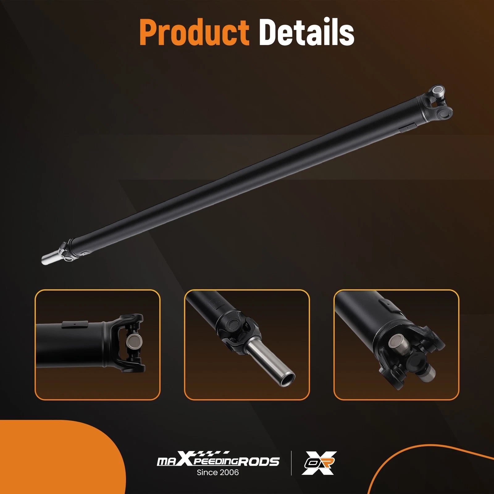 Propeller Shaft Rear for Chevy Silverado GMC Sierra 1500 V8 5.3L 4WD (2014–2015)