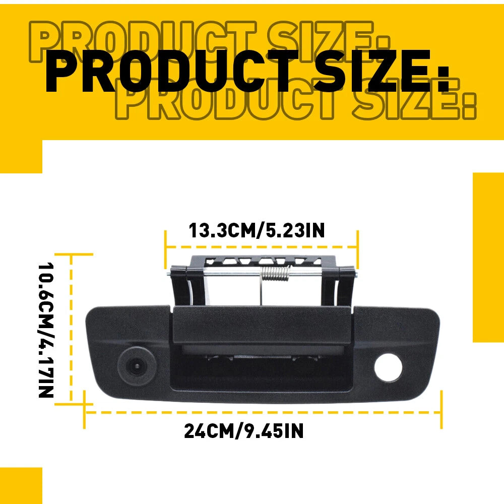 Tailgate Handle with Camera for Dodge Ram 1500 2500 3500 (2011â2021)