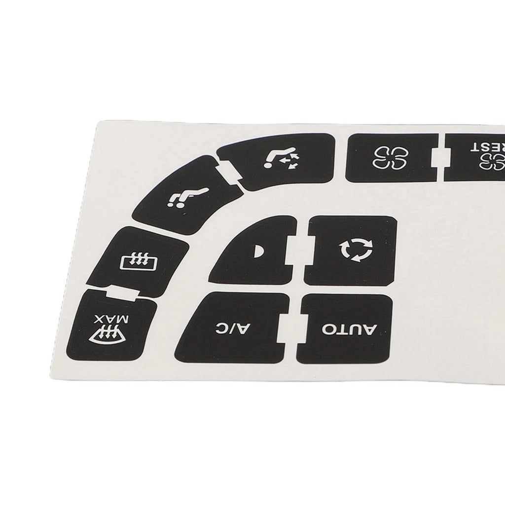 Stickers Set for Citroen C4 Grand Picasso Climate Buttons