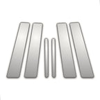 Chrome Pillar Post Covers 6Pc Replacement for Volkswagen Jetta (2005–2010)