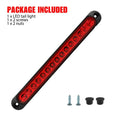 15LED Red Sealed Truck Trailer Strip Brake Tail Light Bar