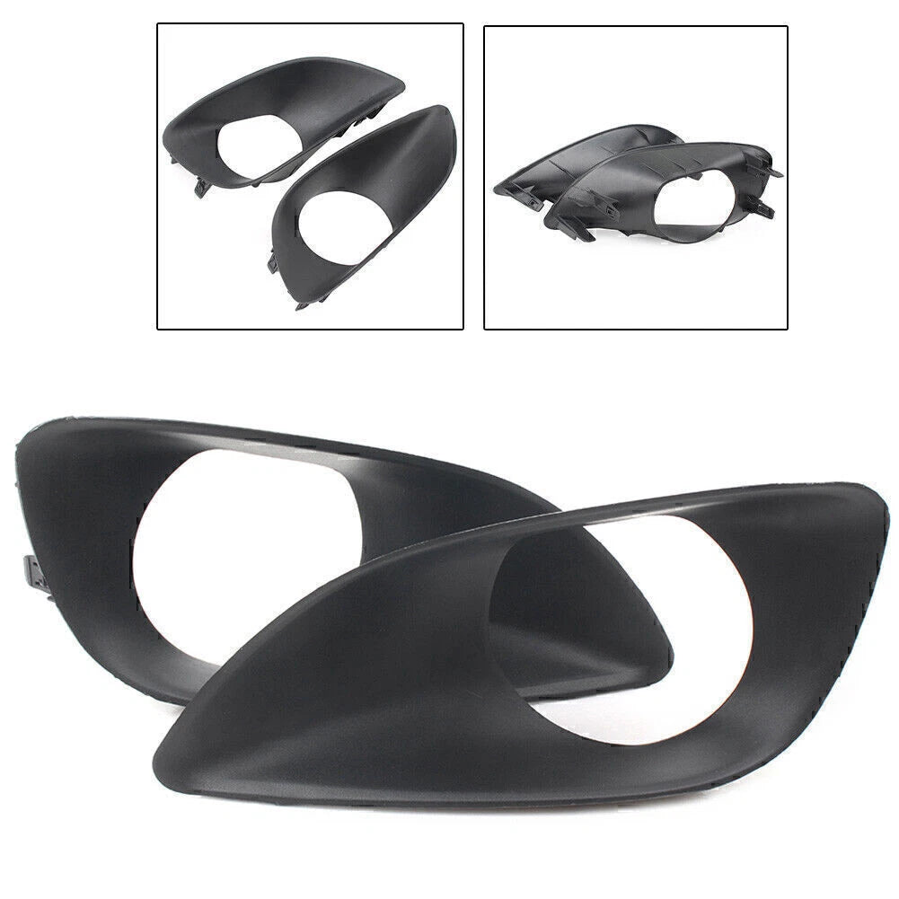 Front Fog Light Bumper Lamp Grille Cover Bezel for Toyota Yaris (2007–2013)