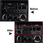 Radio CD Panel Cover Trim for BMW 3 Series (1994-1996)