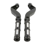 Black Rear Passenger Footpeg Pedal for Harley Street Road Glide (1993–2024)