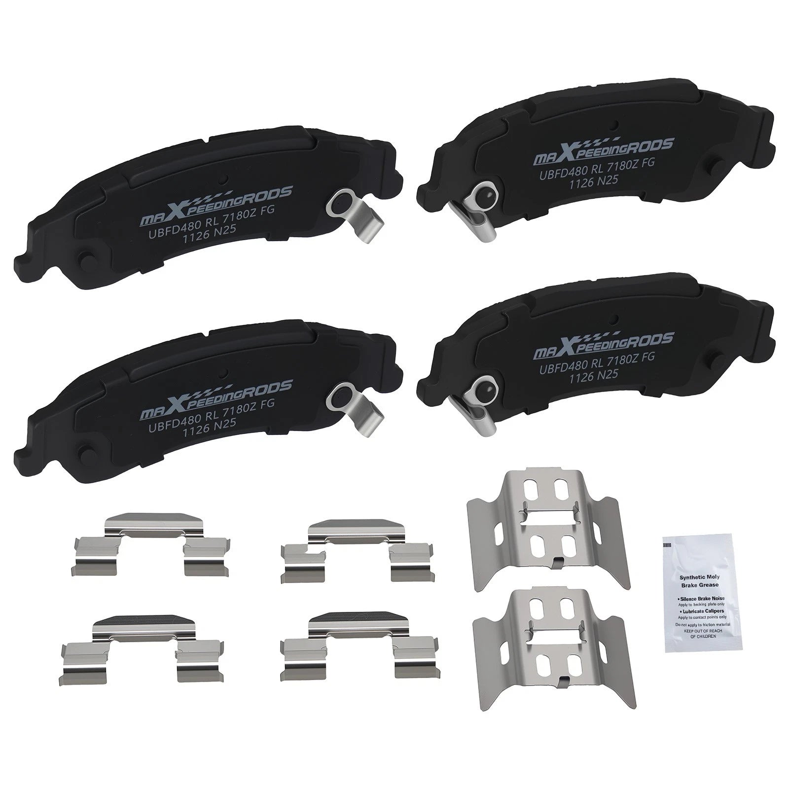 Rear Ceramic Brake Pads for Isuzu Hombre and Oldsmobile Bravada (1997–2001)