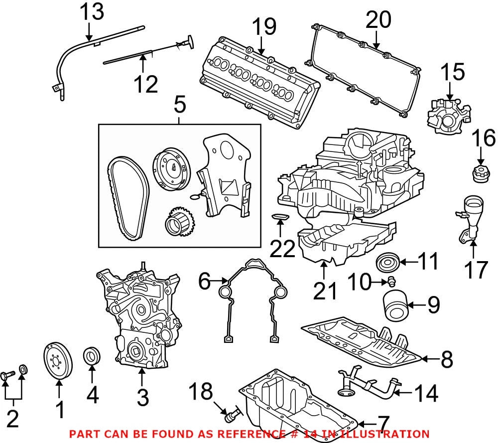 Transfer Case Oil Pump Hose for Jeep Grand Cherokee (2005–2010) 53021522AE