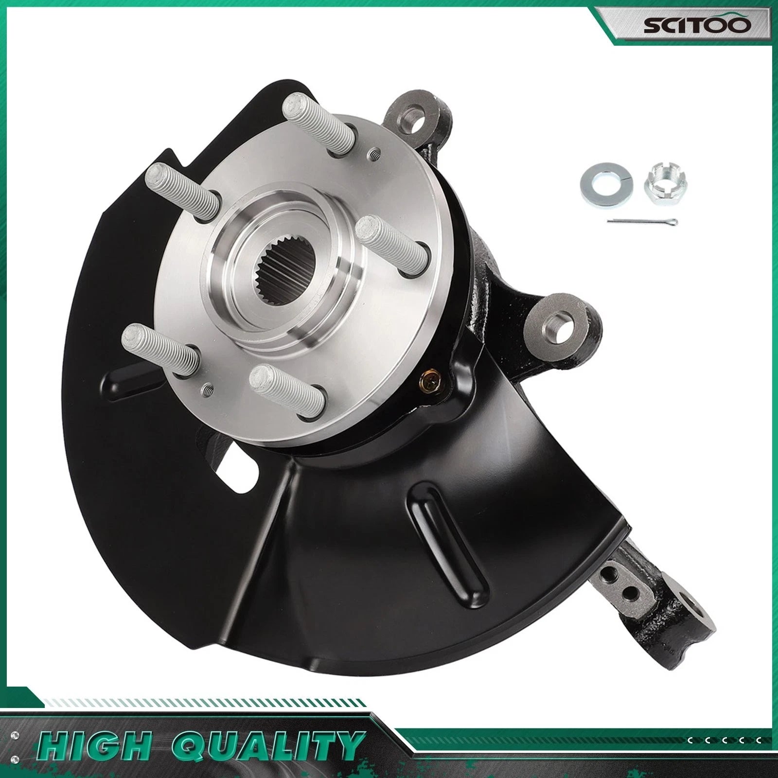 Front LH Steering Knuckle Assembly for Hyundai Tucson (2010–2013)