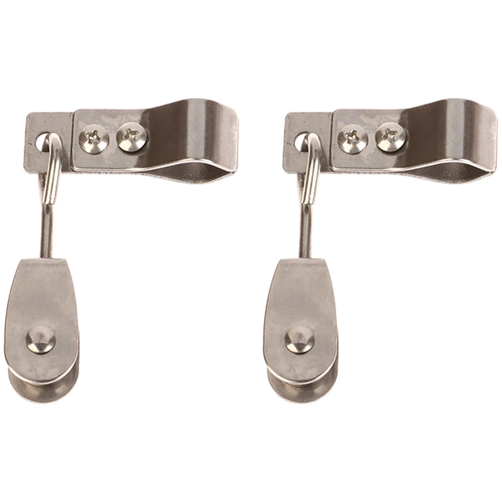 304 Stainless Steel Flat Opening Hinge for Cabinets (1.7x2x1.8cm)