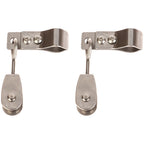 304 Stainless Steel Flat Opening Hinge for Cabinets (1.7x2x1.8cm)