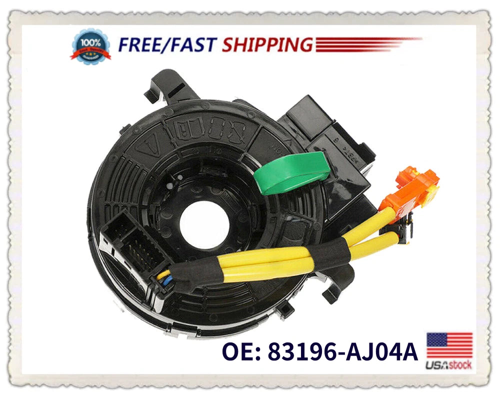 Clock Spring 83196-AJ04A for Subaru Ascent Impreza Outback Legacy (2011–2021)