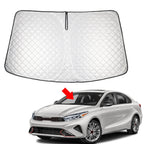Foldable Windshield Sun Shade for Kia Forte (2019–2024)