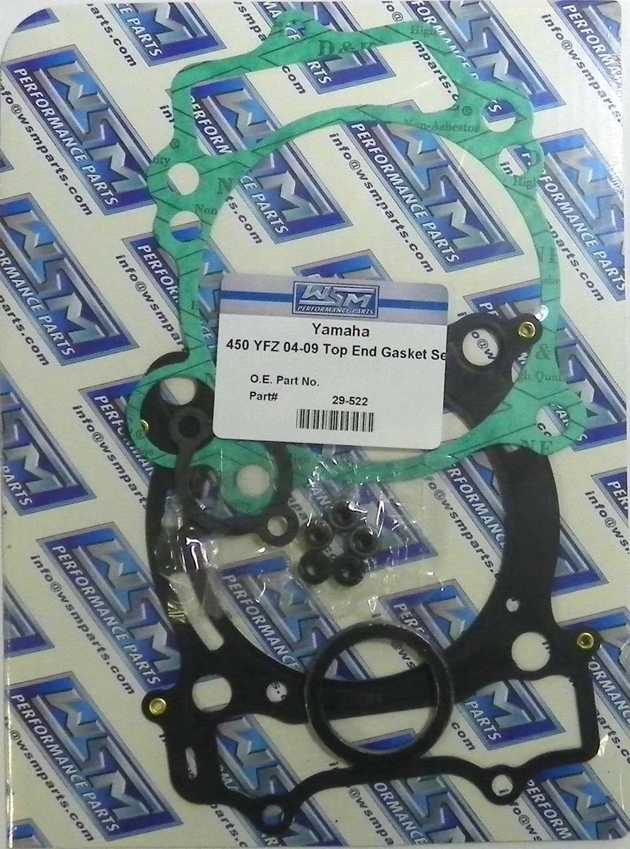 Top End Gasket Kit for Yamaha YFZ 450 (2004–2013) 29-522