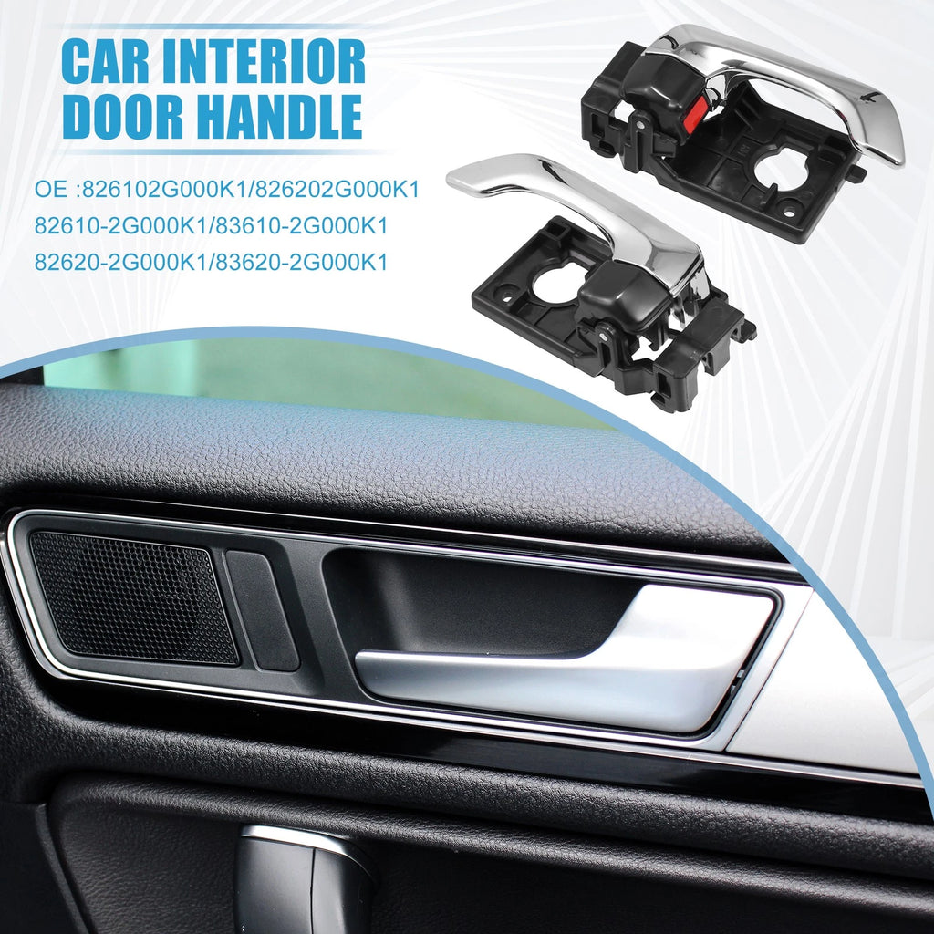 Pair Interior Door Handle No. 826102G000K1/826202G000K1 for Kia Optima (2006–2008)