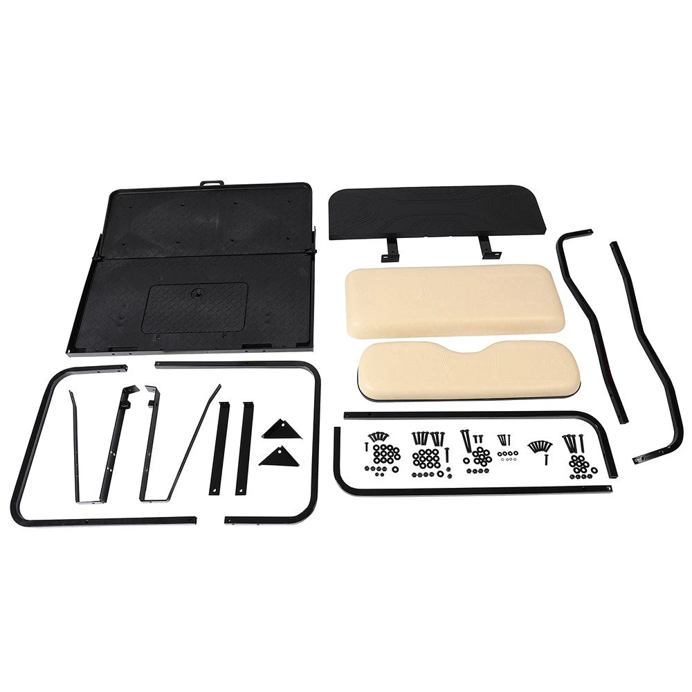 Flip Folding Rear Back Seat Kit for Club Car DS (2000–2013)