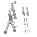 Front Footpegs Footrests Brackets Set for Yamaha YZF R6 (2006-2011)