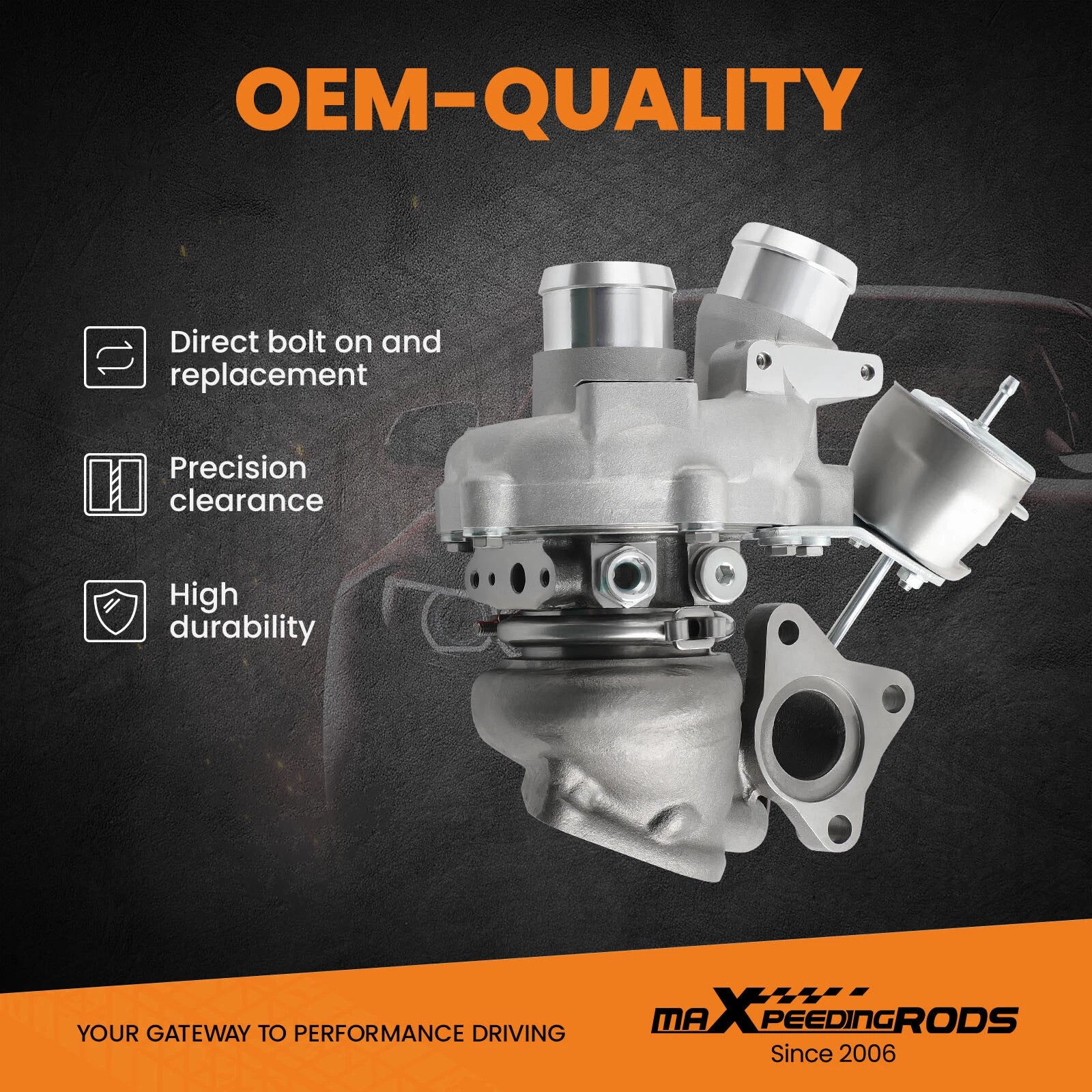 Turbocharger for Ford F150 Ecoboost 3.5 (2013-2016)