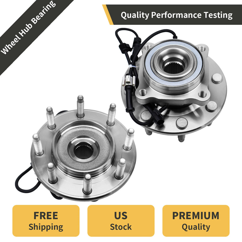 Front Wheel Bearing Hub for Chevrolet Silverado GMC Sierra 2500 HD (2001–2019)