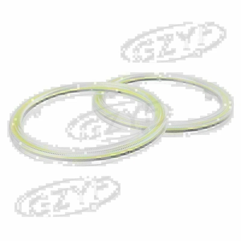 Pair 80mm COB LED Angel Eyes Halo Ring Fog Lamps for