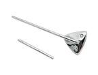 Chrome Interior Sun Visor Brackets for 1968 Ford Torino Hardtop (Pair)