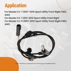 ABS Wheel Speed Sensor for Mazda CX-7 (2007–2012), CX-9 (2007–2015) Front Right