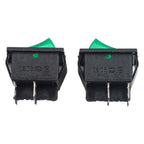 2X KCD4 4Pin Rocker Switches 30A 250V for Numatic Vacuum (Application)