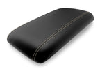 Leather Console Lid Armrest Cover for Ford Expedition (2003–2006) Beige Stitch