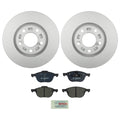 Bosch QuietCast Front Brake Kit for Mazda 3 5 (2004–2023) - 300mm Disc, Ceramic Pads
